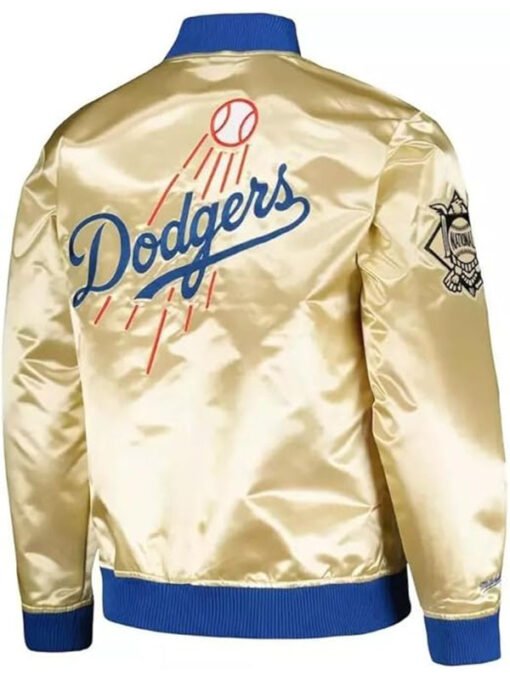 Los Angeles Dodgers Satin Varsity Jacket
