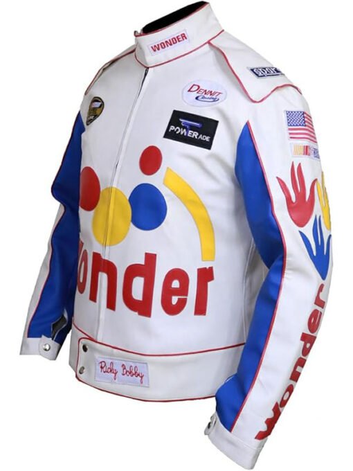 Wonder White Real Leather Jacket