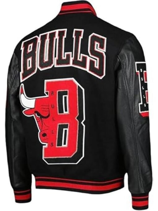 Chicago Bulls Black Jacket