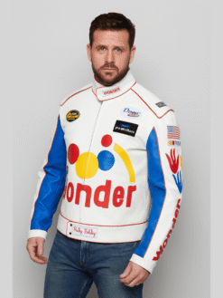 Men's Wonder White Leather Jacket