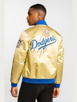 Gold Los Angeles Dodgers Jacket