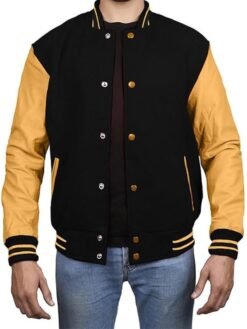 Varsity Jacket In Black