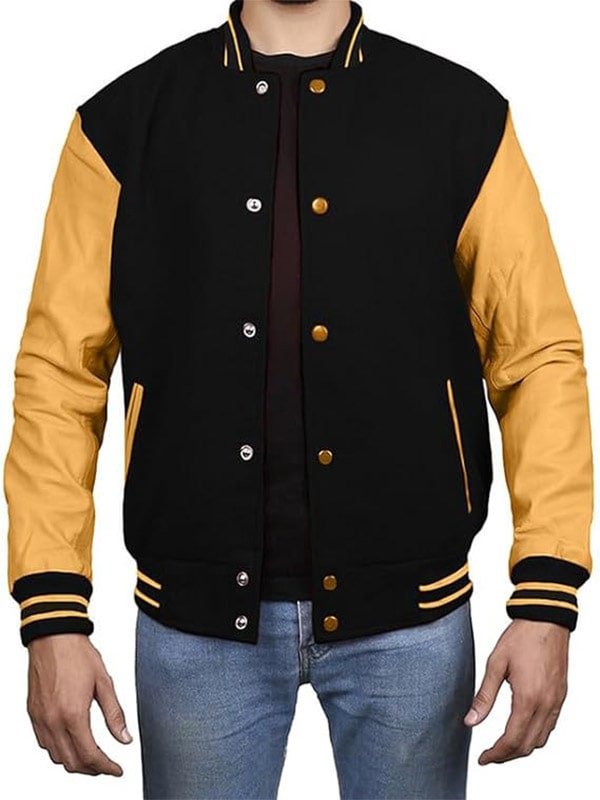 1-min Varsity Jacket In Black