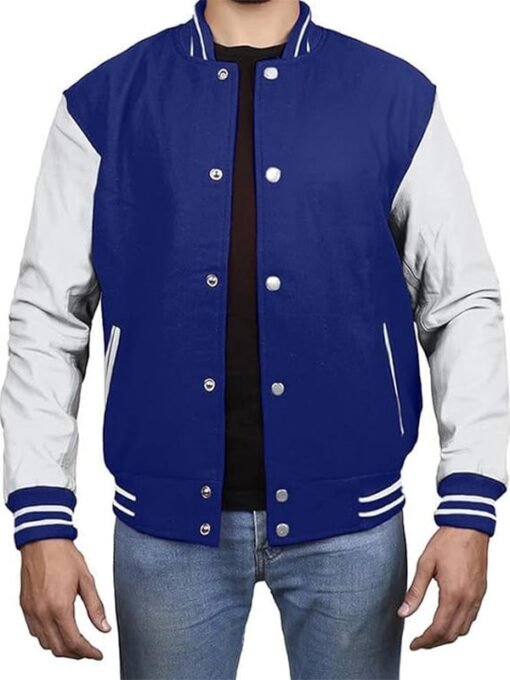 Royal Blue Varsity Jacket