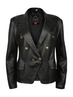 Kim Kardashian Black Double Breasted Blazer