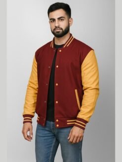 Cardinal Gold Varsity Jacket