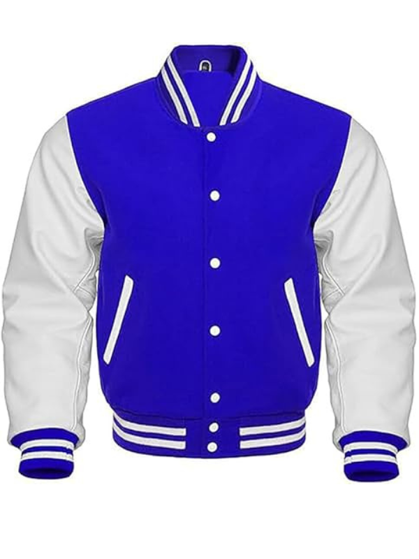 2 Blue Varsity Jacket For Women