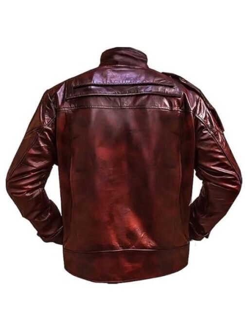 Star Lord Guardians of the Galaxy Leather Jacket