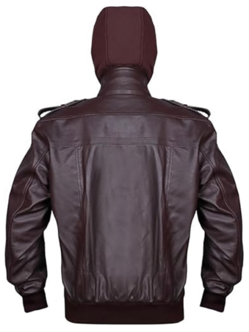 Men’s Distressed Leather Jacket
