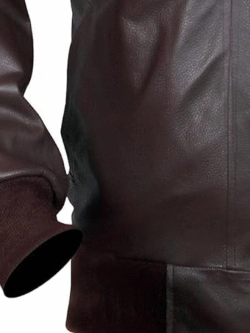 Men’s Brown Distressed real Leather Jacket