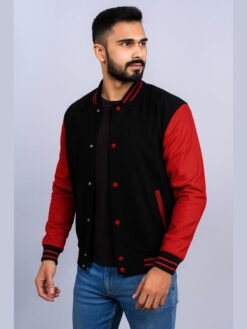 Black Varsity Jacket