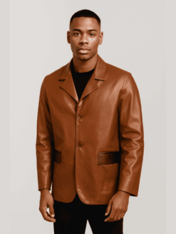 Outwear Legacy Brown Blazer For Men's
