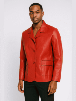 Outwear Legacy Red Blazer For Men's