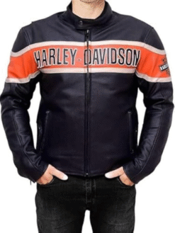 Harley Davidson Biker Leather Jacket