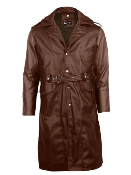 Outwear Legacy DK Brown Trench Coat For Men's