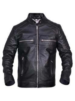 Outwear Legacy Black Cafe Racer Biker Jacket