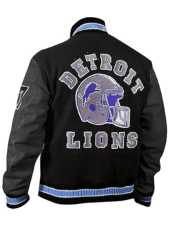 Detroit Lions Beverly Hills Cop Varsity Jacket