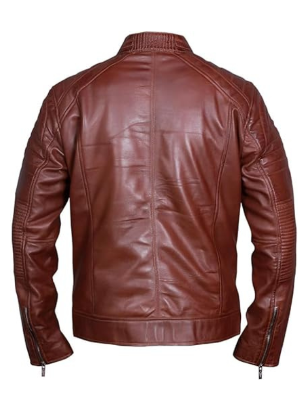 2 DK Brown Biker Jacket