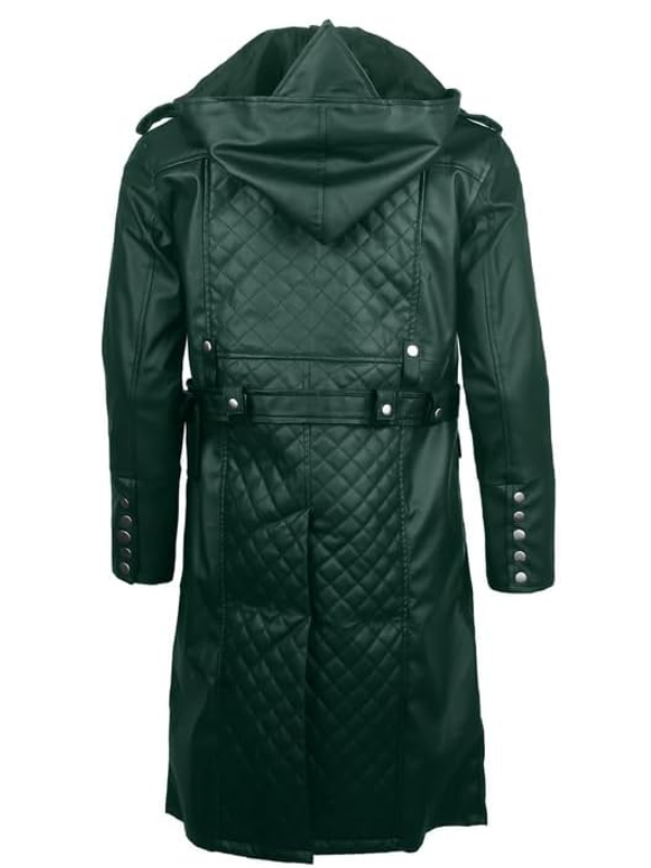 2 Outwear Legacy Green Trench Coat