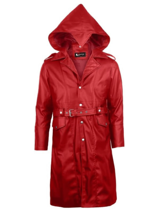 Outwear Legacy Red Trench Coat