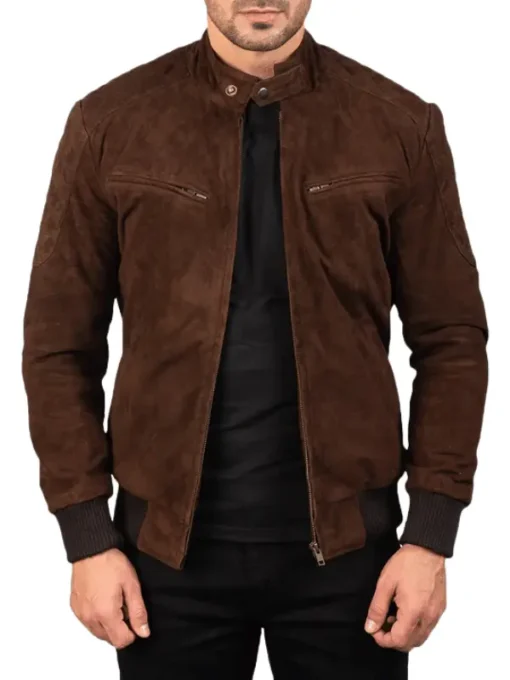 Men's Suede Brown Jacket