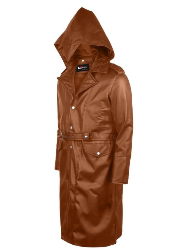 4 Brown Trench Coat For Men's