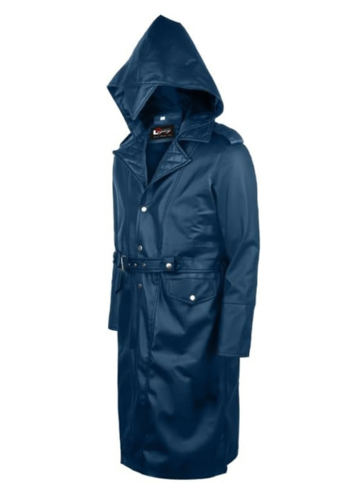 Outwear Legacy Blue Trench Coat