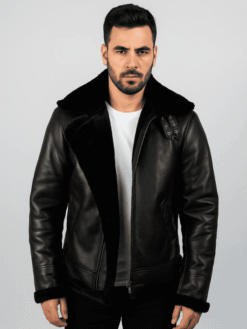 All Black Bomber Jacket