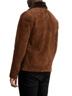 Suede Shearling Jacket