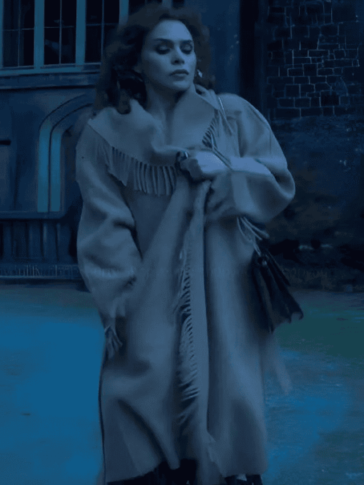 Isadora Capri Wednesday Fringe Wool Coat