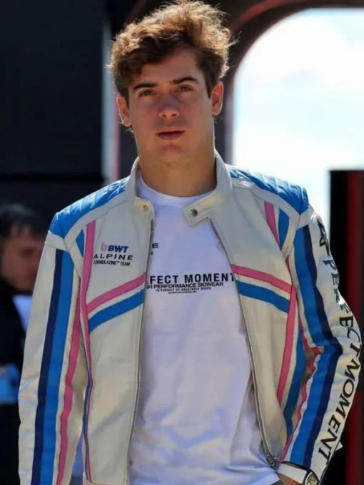 Franco Colapinto F1 Leather Jacket