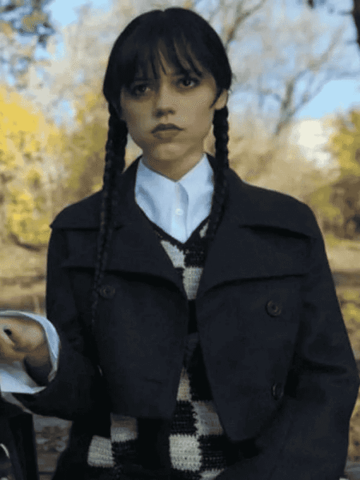 Jenna Ortega Cropped Jacket