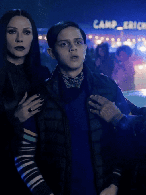 Pugsley Addams Wednesday Black Vest