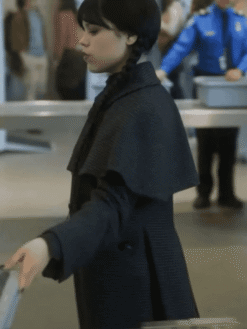 Jenna Ortega Wednesday S02 Coat