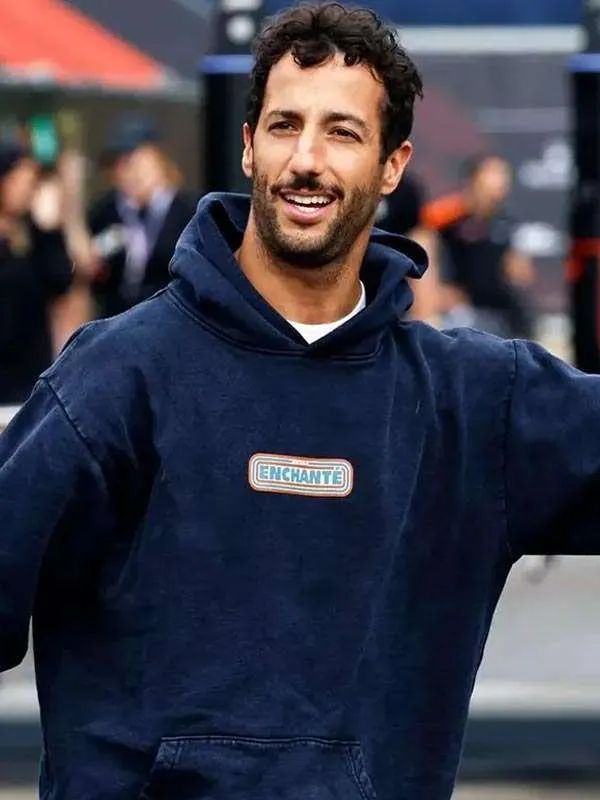 34 Daniel Ricciardo Blue Hoodie
