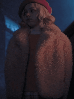 Emma Myers Wednesday Pink Jacket