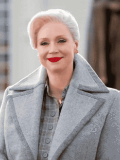Gwendoline Christie Wool Coat