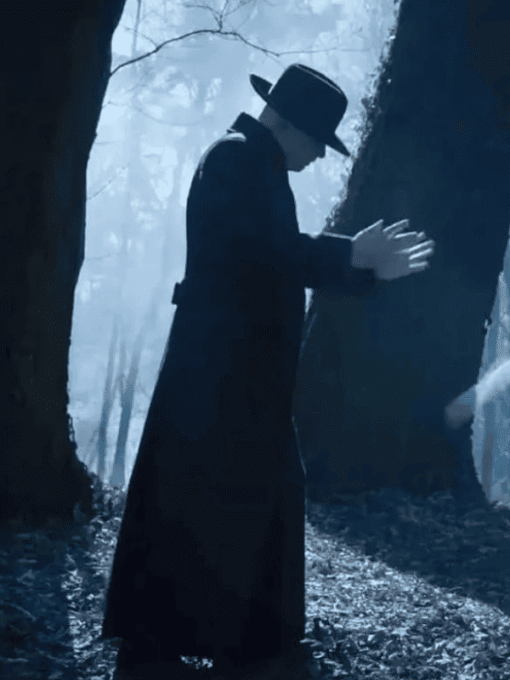 Fred Armisen Wednesday Black long Coat