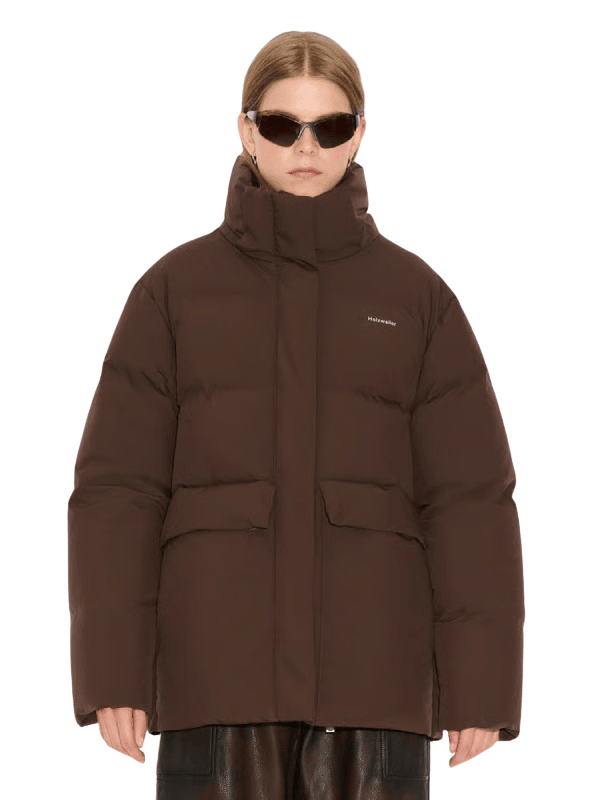 7 Women’s Brown Holzweiler Puffer Jacket