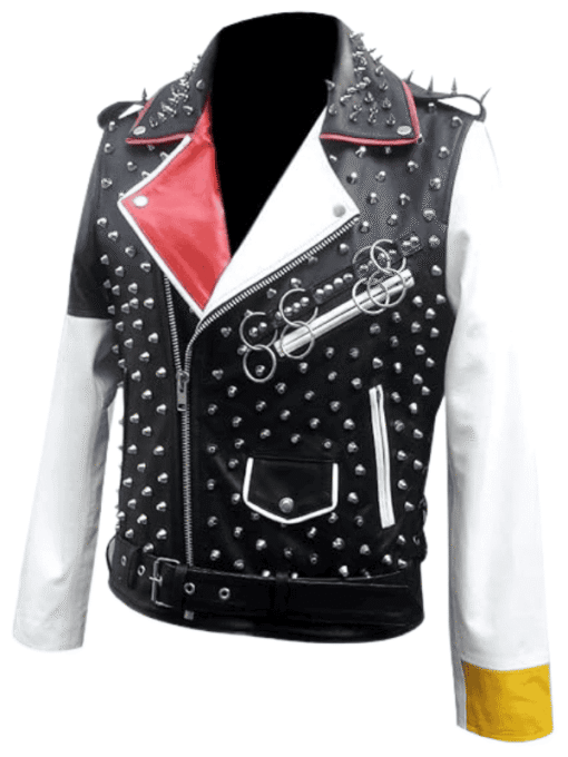 Rock Studded Spikes Punk Jacket
