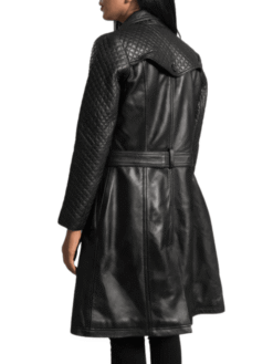 Sweet Susan Leather Trench Coat