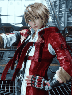 Tekken 8 Leo Red Costume Coat
