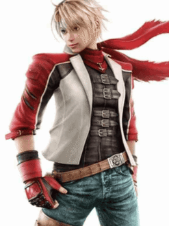 Tekken 6 Video Game Leo Kliesen Red and White Jacket