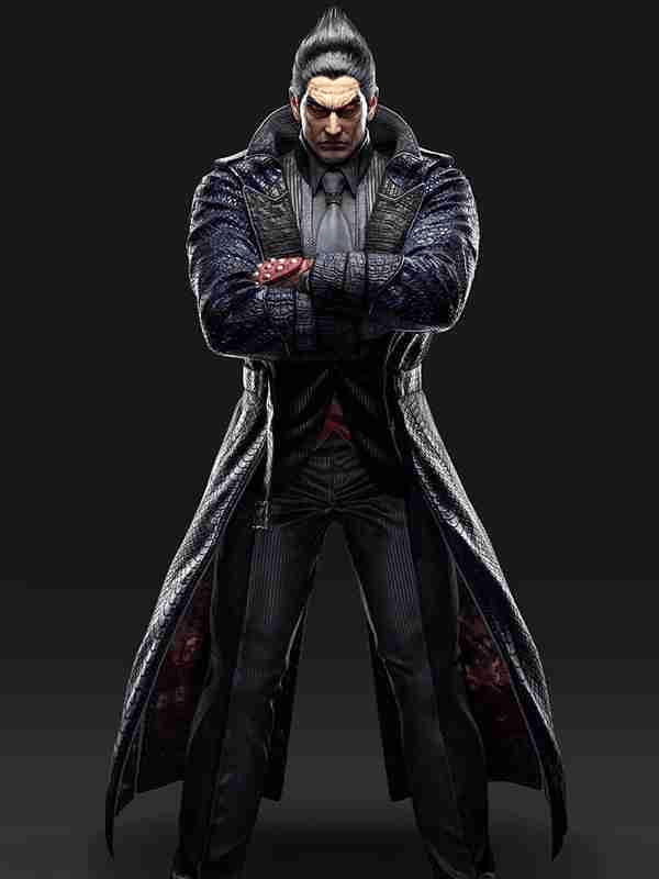 Outwear Legacy Jacket (5) Video Game Tekken 8 Kazuya Mishima Leather Coat