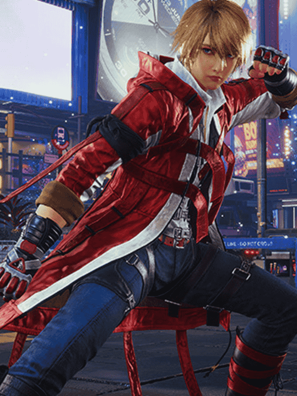 Red Costume Tekken 8 Leo Red Costume Coat