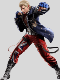 Tekken 8 Steve Blue Costume Coat