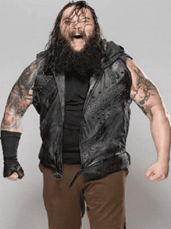 Untitled design (3) WWE Wrestler Bray Wyatt Black Vest