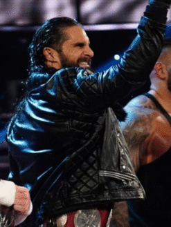 WWE Seth Rollins Fur Collar Jacket