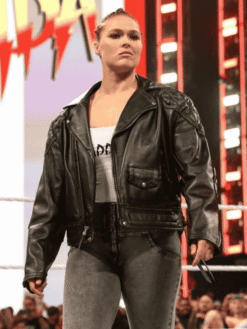 WWE 38 Ronda Rousey Leather Jacket