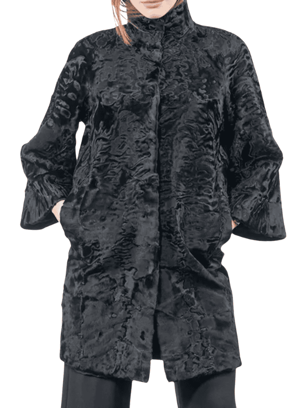 Outwear Leagacy Genuine Astrakhan Fur Coat